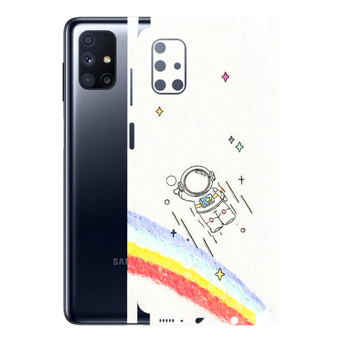 Samsung M/F/Note/Flip and C Phone Skins (All Models) - Milkyway Astronaut - 3D Embossed Finish (L-110) Samsung Galaxy M51