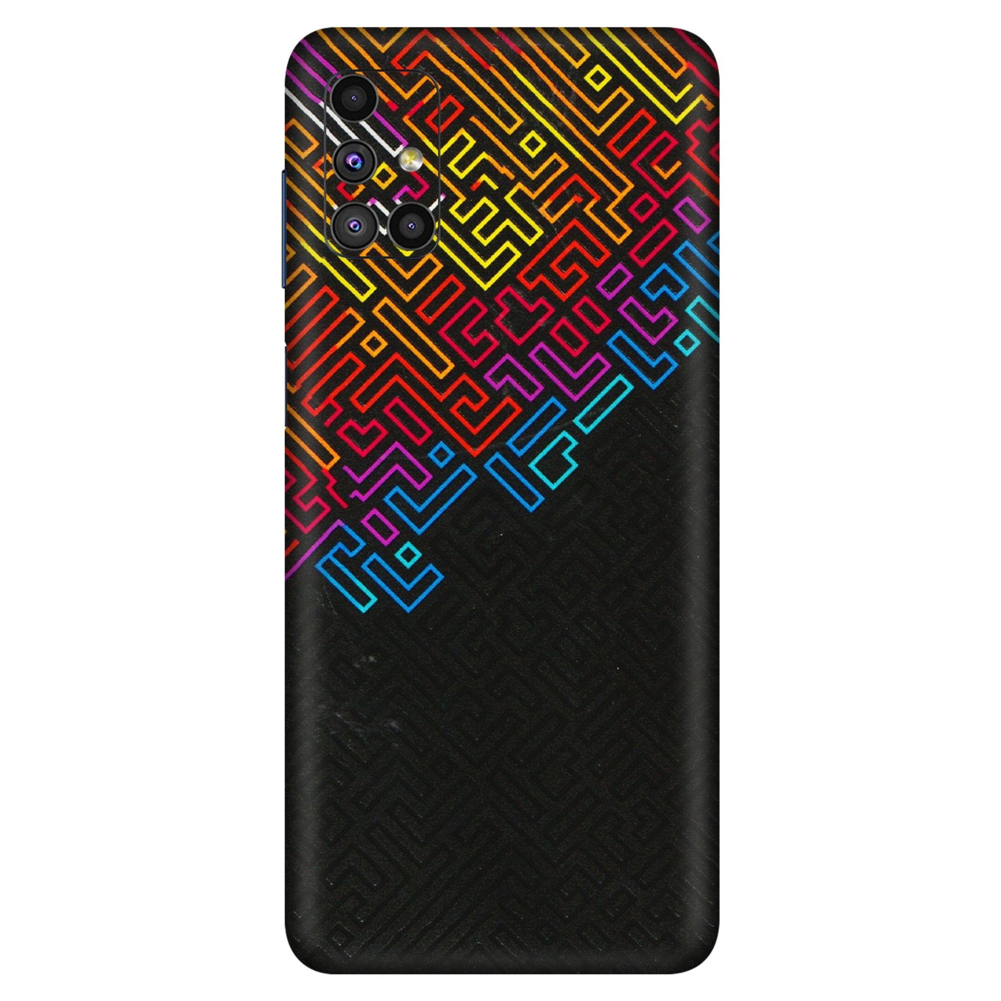 Samsung M/F/Note/Flip and C Phone Skins (All Models) - Dotme Pattern Art - 3D Embossed Finish (L-121) Samsung Galaxy M51