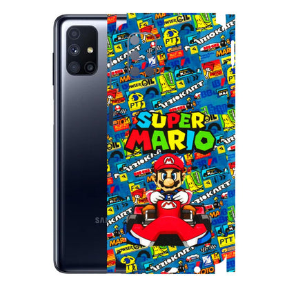 Samsung M/F/Note/Flip and C Phone Skins (All Models) - Super Mario Kart - 3D Embossed Finish (L-140) Samsung Galaxy M51