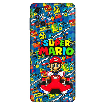 Samsung M/F/Note/Flip and C Phone Skins (All Models) - Super Mario Kart - 3D Embossed Finish (L-140) Samsung Galaxy M51