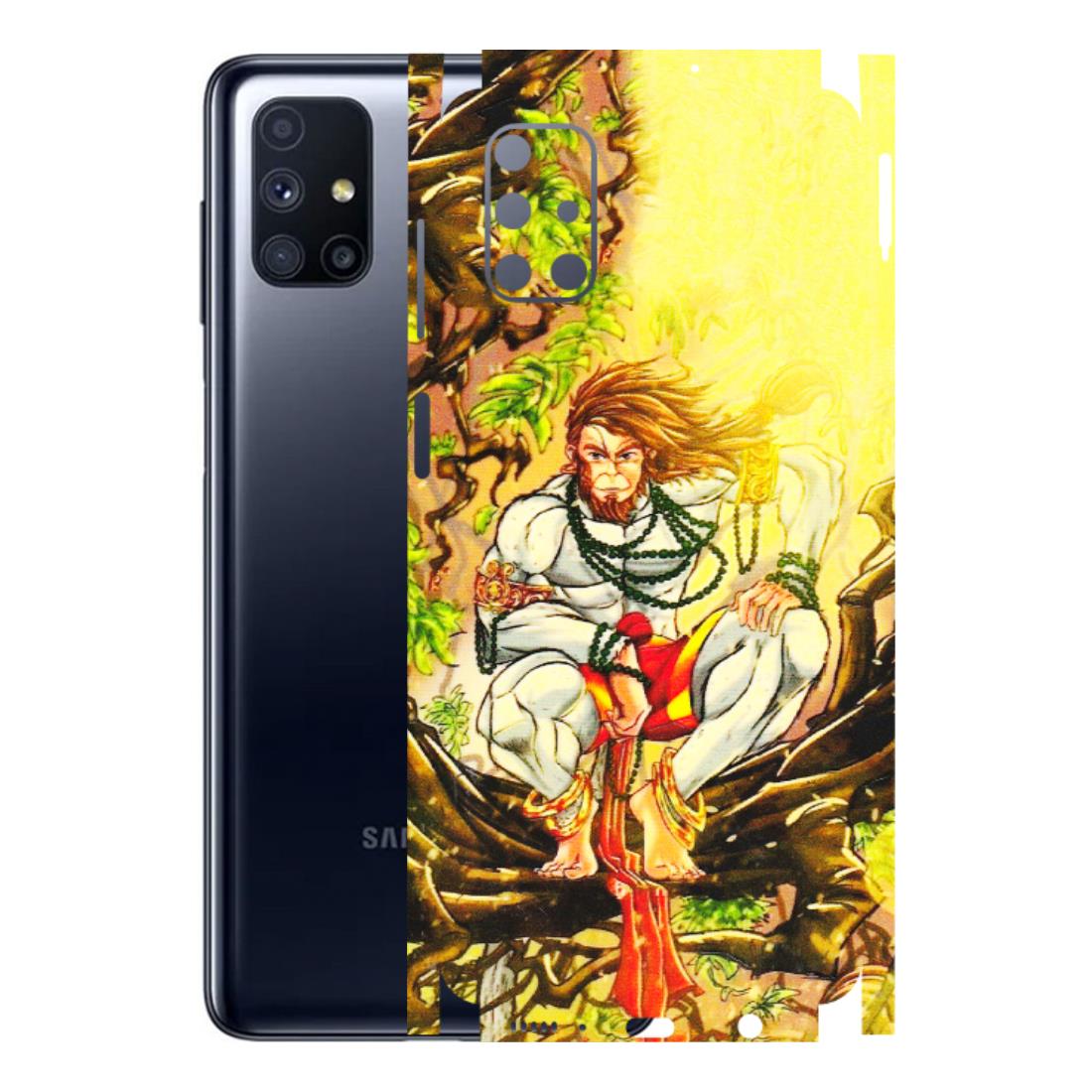 Samsung M/F/Note/Flip and C Phone Skins (All Models) - Lord Hanuman - 3D Embossed Finish (L-152) Samsung Galaxy M51