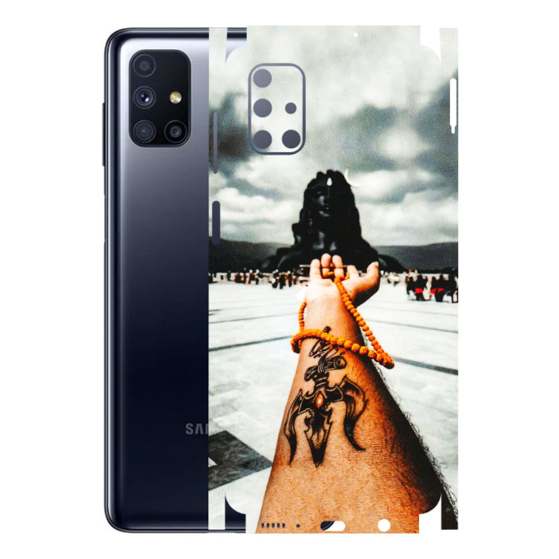 Samsung M/F/Note/Flip and C Phone Skins (All Models) - Jai Adiyogi Mahakaal - 3D Embossed Finish (L-164) Samsung Galaxy M51