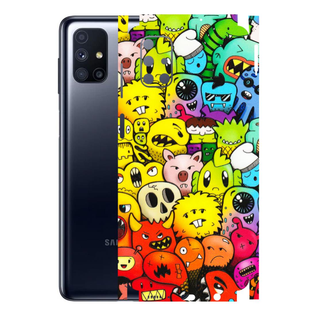 Samsung M/F/Note/Flip and C Phone Skins (All Models) - Angry Funkies - 3D Embossed Finish (L-169) Samsung Galaxy M51