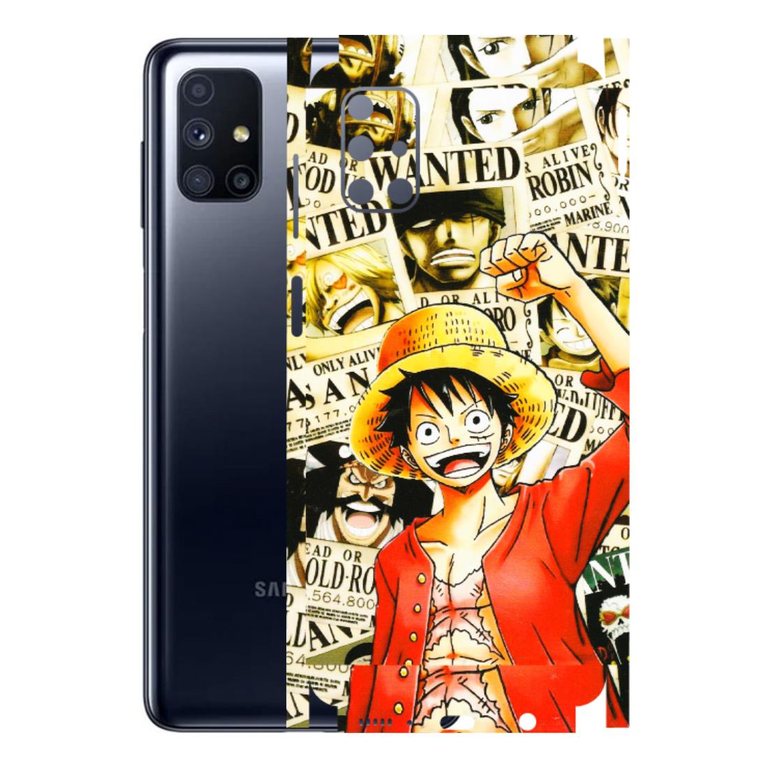 Samsung M/F/Note/Flip and C Phone Skins (All Models) - Luffy Anime - 3D Embossed Finish (L-177) Samsung Galaxy M51