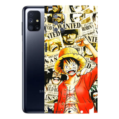 Samsung M/F/Note/Flip and C Phone Skins (All Models) - Luffy Anime - 3D Embossed Finish (L-177) Samsung Galaxy M51