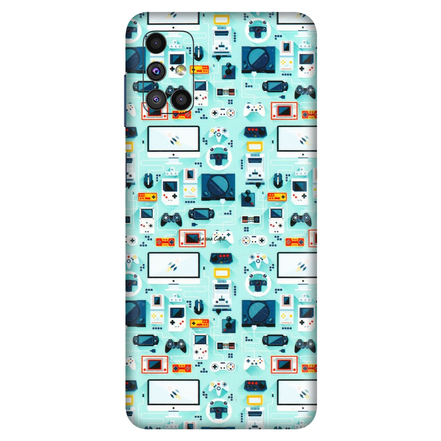Samsung M/F/Note/Flip and C Phone Skins (All Models) - Gadgets Doodle - 3D Embossed Finish (L-184) Samsung Galaxy M51