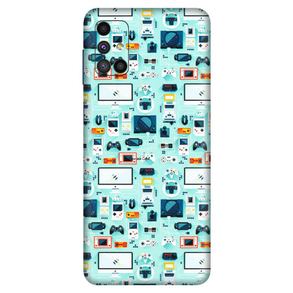 Samsung M/F/Note/Flip and C Phone Skins (All Models) - Gadgets Doodle - 3D Embossed Finish (L-184) Samsung Galaxy M51