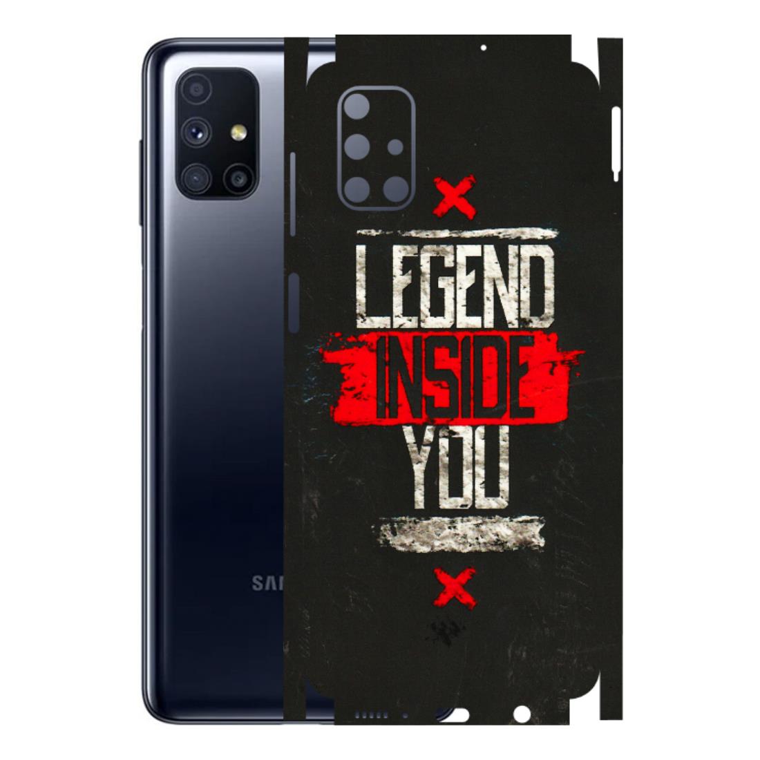 Samsung M/F/Note/Flip and C Phone Skins (All Models) - Legend Inside You - 3D Embossed Finish (L-186) Samsung Galaxy M51