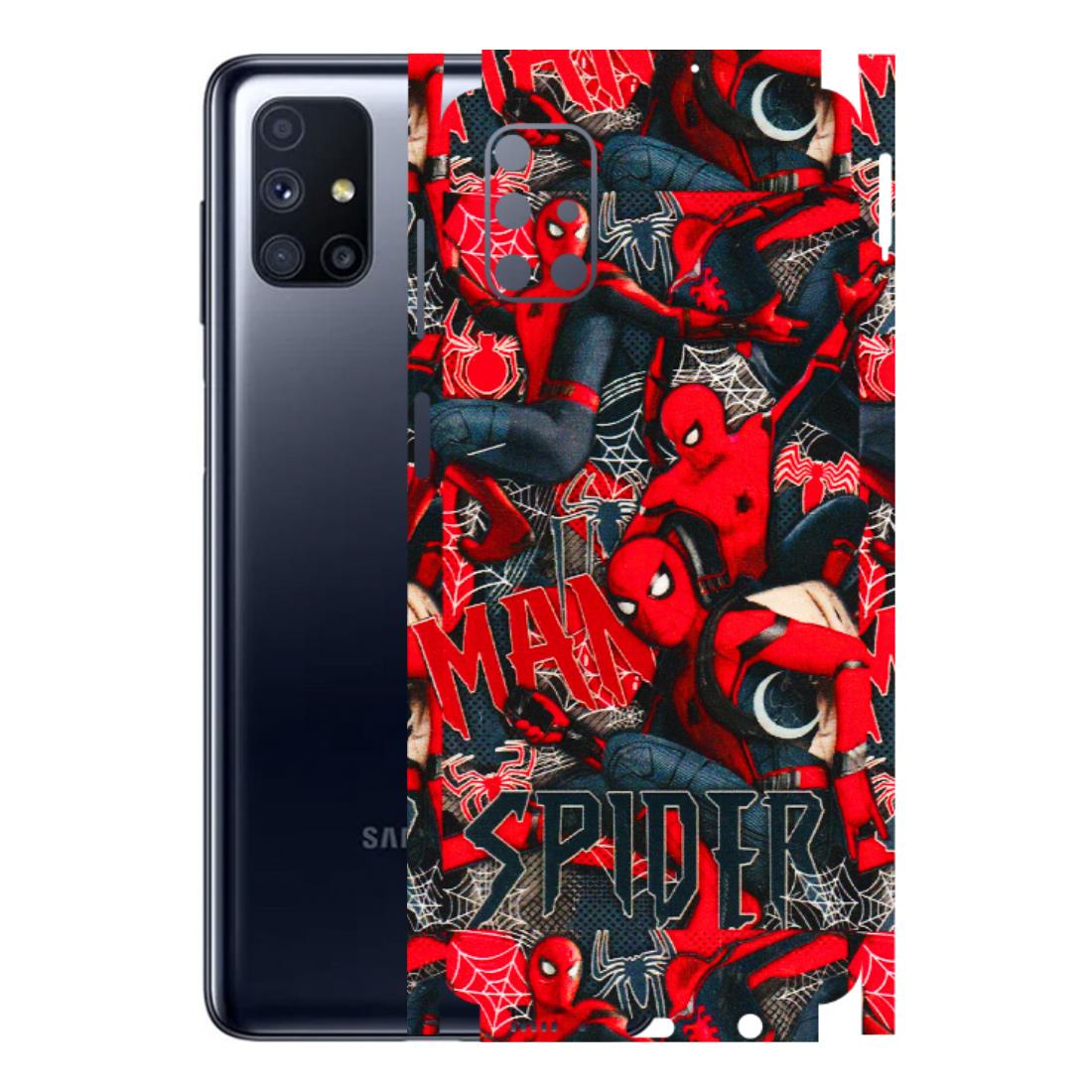 Samsung M/F/Note/Flip and C Phone Skins (All Models) - SpiderMan Cool - 3D Embossed Finish (L-188) Samsung Galaxy M51
