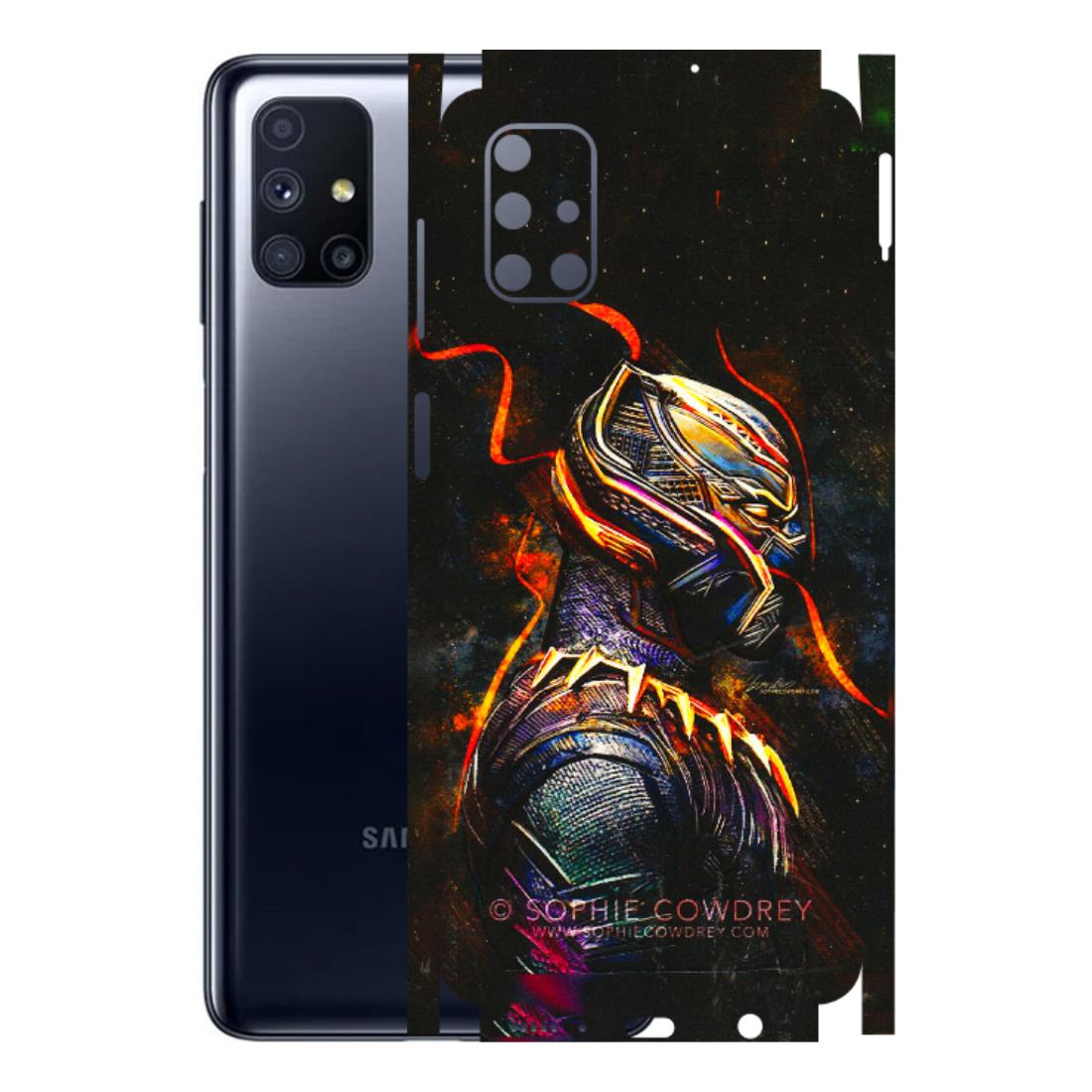Samsung M/F/Note/Flip and C Phone Skins (All Models) - Black Panther - 3D Embossed Finish (L-190) Samsung Galaxy M51