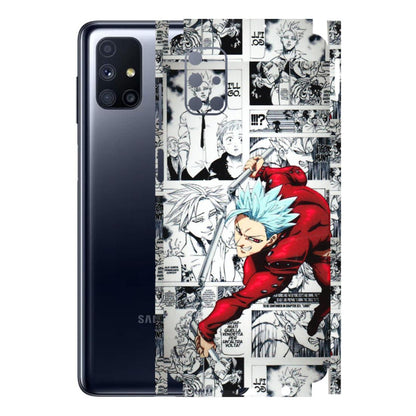 Samsung M/F/Note/Flip and C Phone Skins (All Models) - Anime Comic - 3D Embossed Finish (L-192) Samsung Galaxy M51