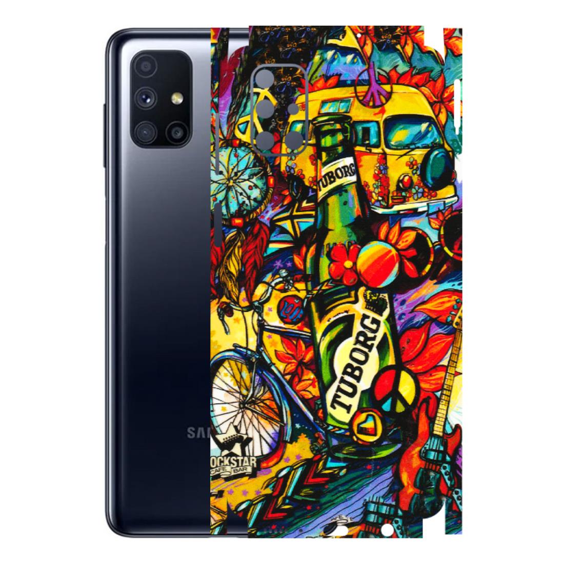 Samsung M/F/Note/Flip and C Phone Skins (All Models) - Cool Beer Bottle - 3D Embossed Finish (L-193) Samsung Galaxy M51