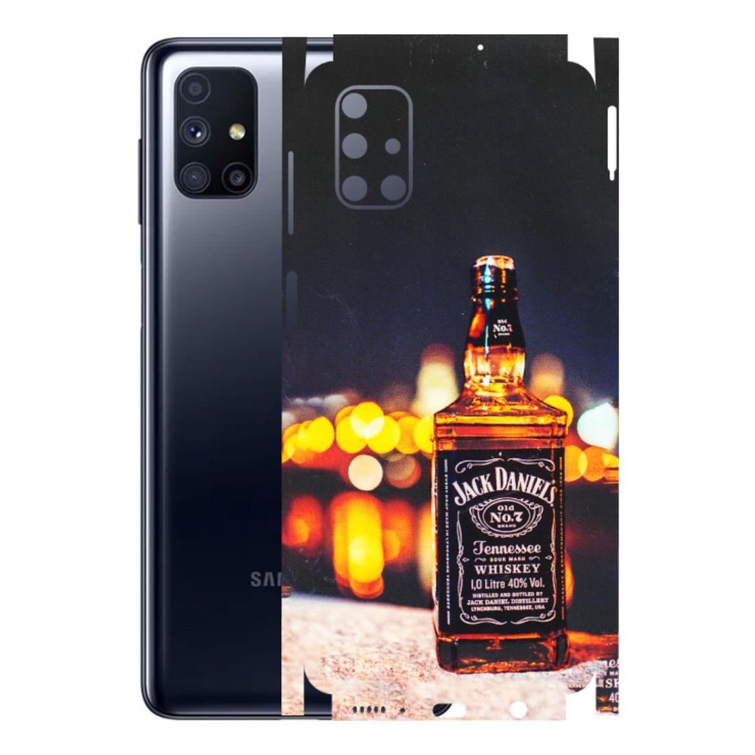 Samsung M/F/Note/Flip and C Phone Skins (All Models) - JD Whiskey Bottle - 3D Embossed Finish (L-20) Samsung Galaxy M51