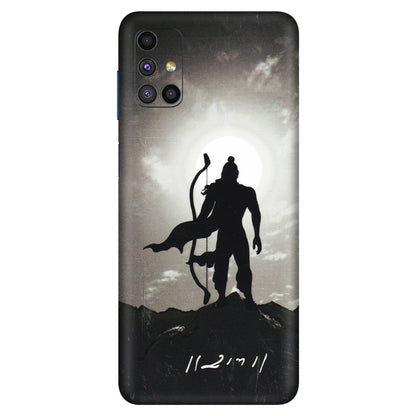 Samsung M/F/Note/Flip and C Phone Skins (All Models) - Jai Siya Ram - 3D Embossed Finish (L-200) Samsung Galaxy M51