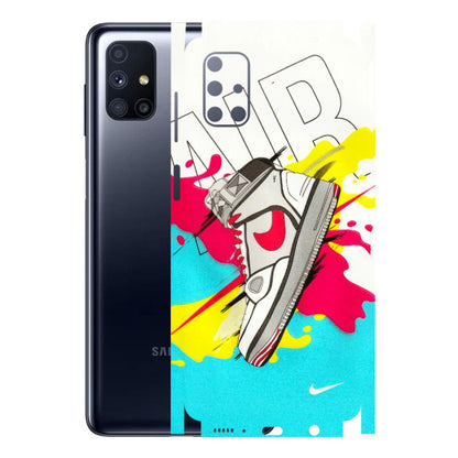 Samsung M/F/Note/Flip and C Phone Skins (All Models) - Sneaker - 3D Embossed Finish (L-207) Samsung Galaxy M51