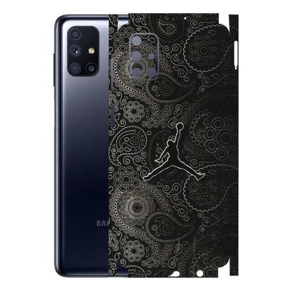Samsung M/F/Note/Flip and C Phone Skins (All Models) - Basketball Player Artwork - 3D Embossed Finish (L-215) Samsung Galaxy M51
