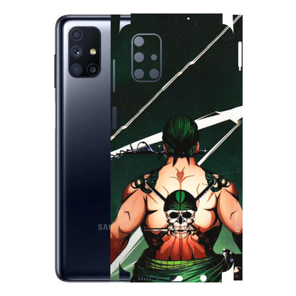 Samsung M/F/Note/Flip and C Phone Skins (All Models) - Zoro Anime - 3D Embossed Finish (L-23) Samsung Galaxy M51