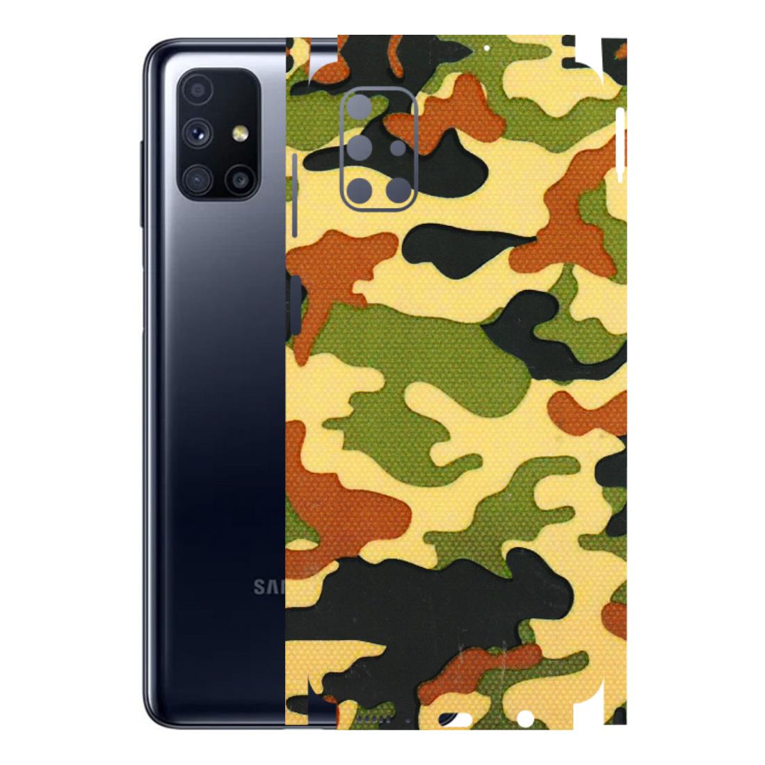 Samsung M/F/Note/Flip and C Phone Skins (All Models) - Indian Military - 3D Embossed Finish (L-234) Samsung Galaxy M51
