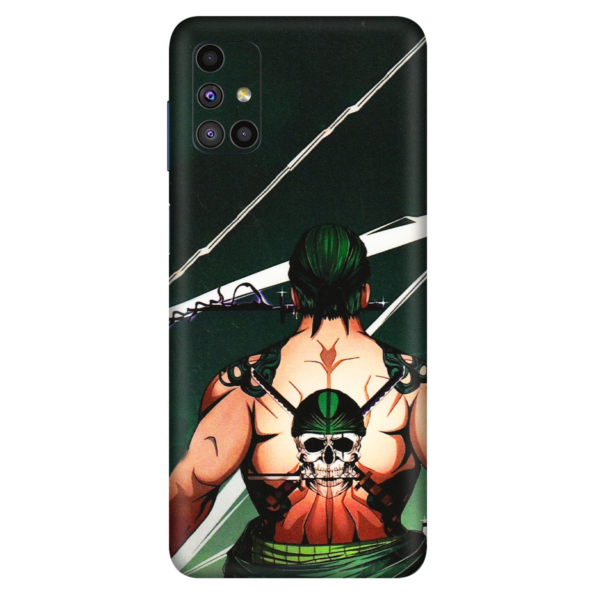 Samsung M/F/Note/Flip and C Phone Skins (All Models) - Zoro Anime - 3D Embossed Finish (L-23) Samsung Galaxy M51