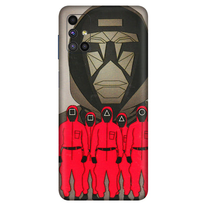 Samsung M/F/Note/Flip and C Phone Skins (All Models) - Squid Game Hero - 3D Embossed Finish (L-245) Samsung Galaxy M51