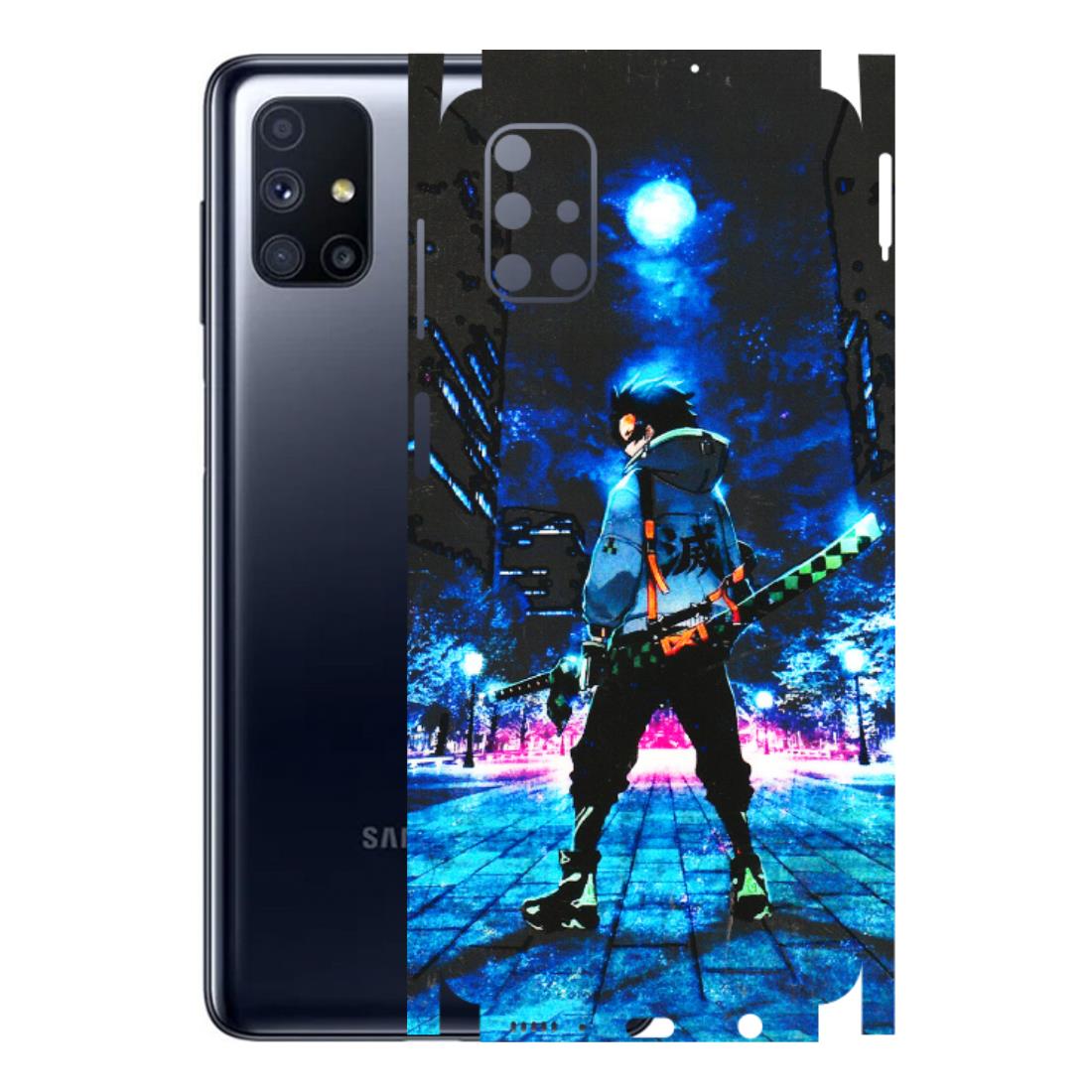 Samsung M/F/Note/Flip and C Phone Skins (All Models) - Demon Slayer Sword - 3D Embossed Finish (L-247) Samsung Galaxy M51