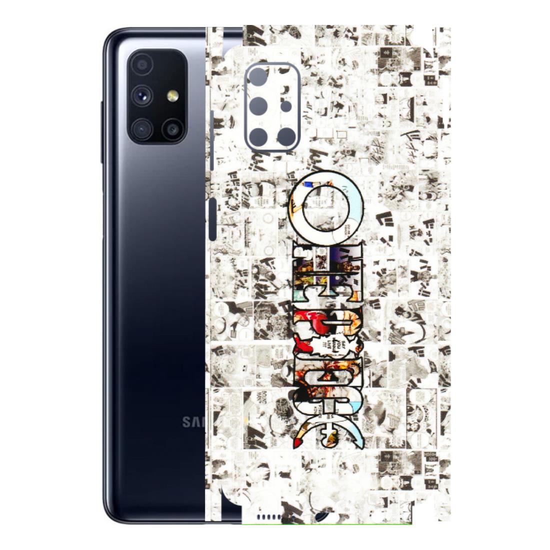 Samsung M/F/Note/Flip and C Phone Skins (All Models) - One Piece Manga - 3D Embossed Finish (L-26) Samsung Galaxy M51