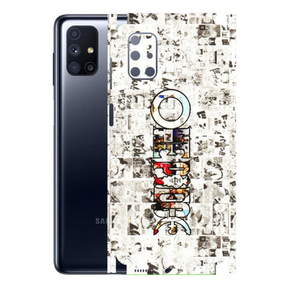 Samsung M/F/Note/Flip and C Phone Skins (All Models) - One Piece Manga - 3D Embossed Finish (L-26) Samsung Galaxy M51