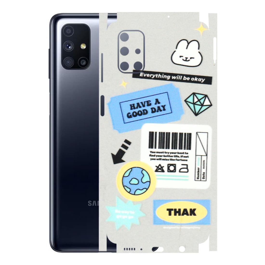 Samsung M/F/Note/Flip and C Phone Skins (All Models) - Will Be Okay Design - 3D Embossed Finish (L-316) Samsung Galaxy M51