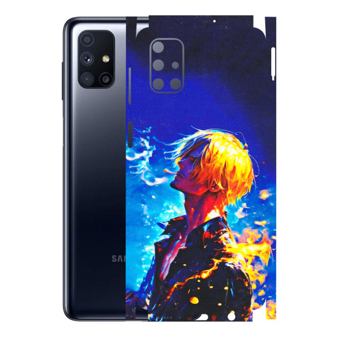 Samsung M/F/Note/Flip and C Phone Skins (All Models) - Sanji Vinsmoke One Piece - 3D Embossed Finish (L-319) Samsung Galaxy M51