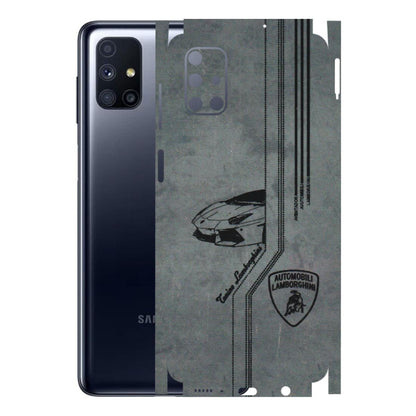 Samsung M/F/Note/Flip and C Phone Skins (All Models) - New Lamborgini Aventador - 3D Embossed Finish (L-321) Samsung Galaxy M51