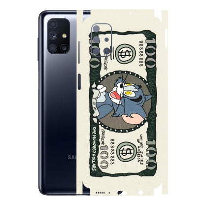Samsung M/F/Note/Flip and C Phone Skins (All Models) - Tom Hundred Dollar - 3D Embossed Finish (L-324) Samsung Galaxy M51