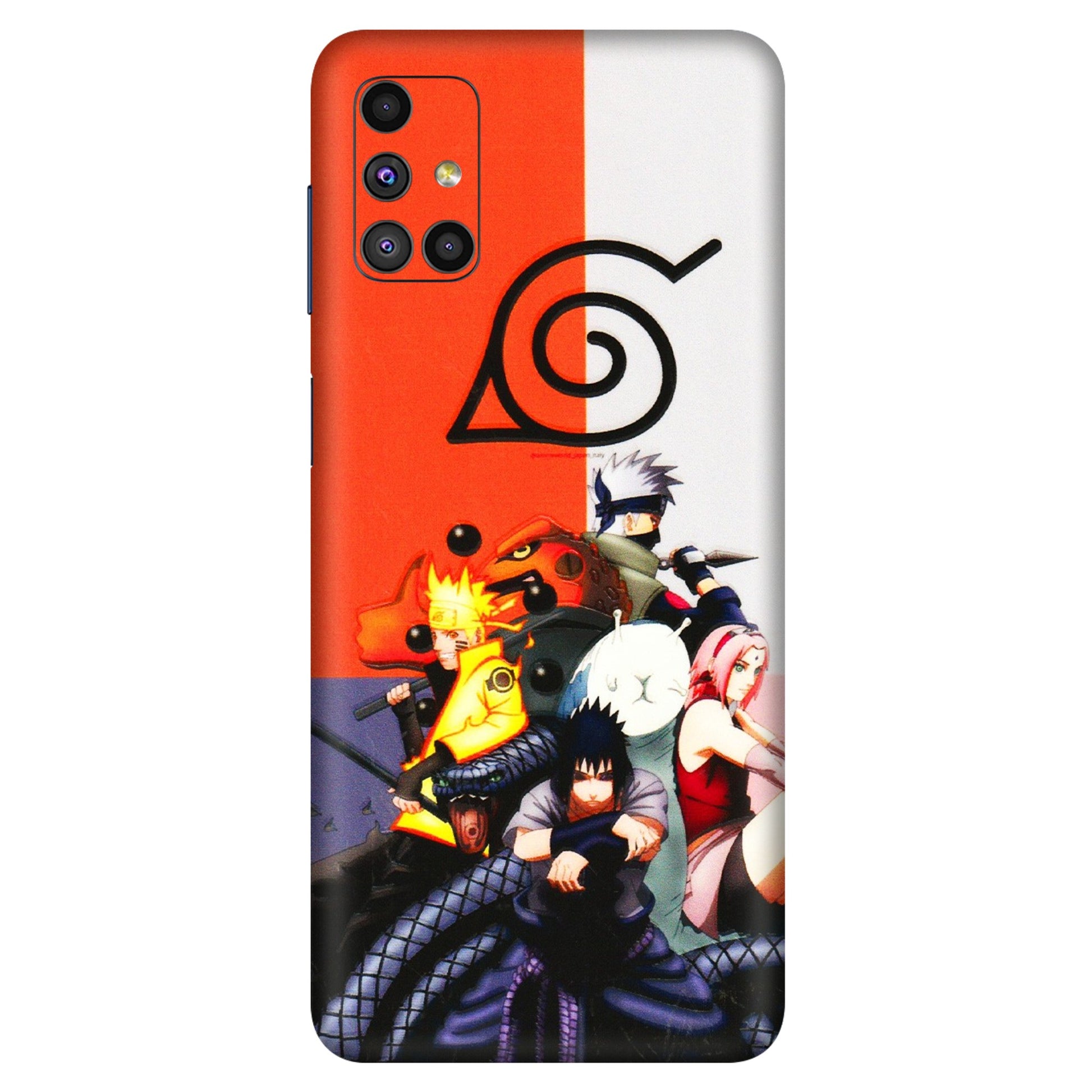 Samsung M/F/Note/Flip and C Phone Skins (All Models) - Naruto Final Fight - 3D Embossed Finish (L-33) Samsung Galaxy M51