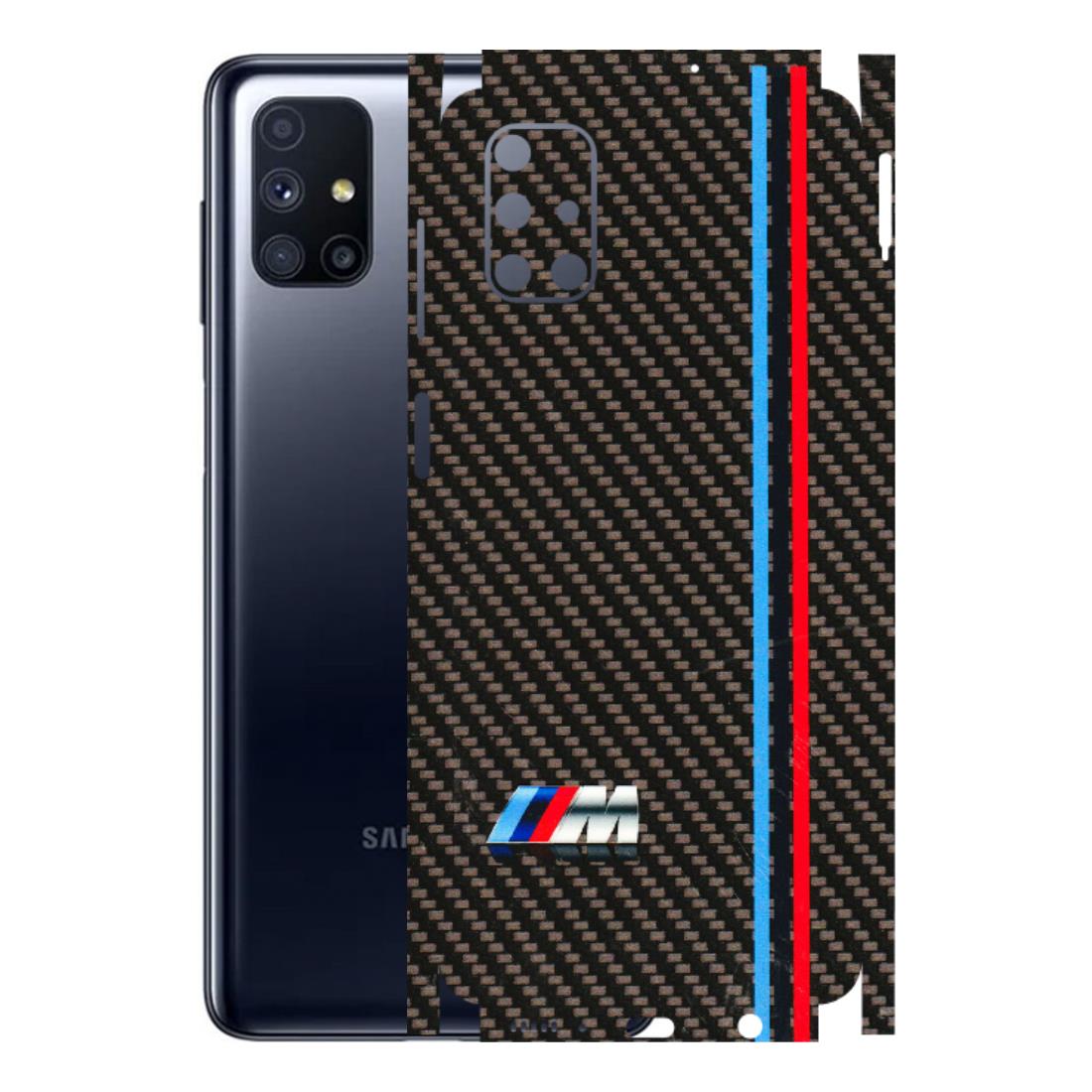 Samsung M/F/Note/Flip and C Phone Skins (All Models) - BM Carbon Fiber Feels - 3D Embossed Finish (L-38) Samsung Galaxy M51