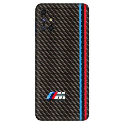 Samsung M/F/Note/Flip and C Phone Skins (All Models) - BM Carbon Fiber Feels - 3D Embossed Finish (L-38) Samsung Galaxy M51
