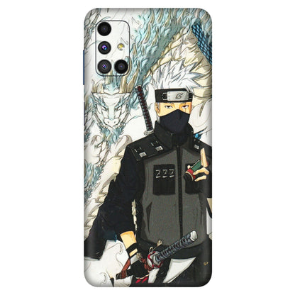 Samsung M/F/Note/Flip and C Phone Skins (All Models) - Kakashi Hatake Naruto Anime - 3D Embossed Finish (L-46) Samsung Galaxy M51