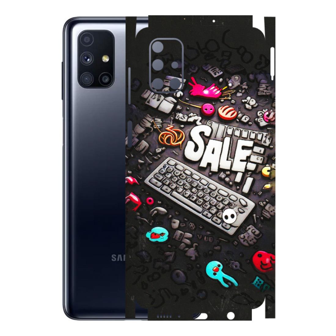 Samsung M/F/Note/Flip and C Phone Skins (All Models) - Gadgets Sale - 3D Embossed Finish (L-50) Samsung Galaxy M51