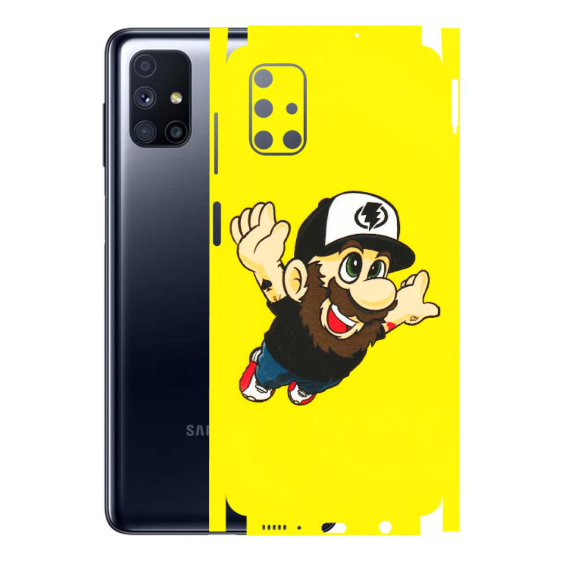 Samsung M/F/Note/Flip and C Phone Skins (All Models) - Flying Beardo - 3D Embossed Finish (L-60) Samsung Galaxy M51