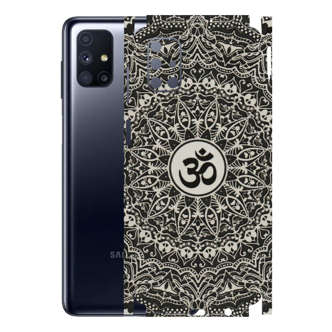 Samsung M/F/Note/Flip and C Phone Skins (All Models) - Aum Elegant Mandala - 3D Embossed Finish (L-62) Samsung Galaxy M51