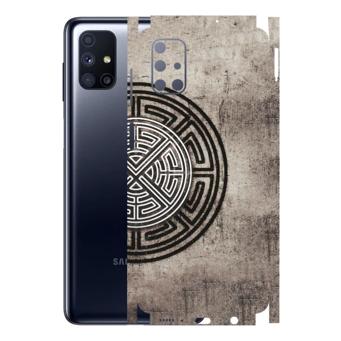 Samsung M/F/Note/Flip and C Phone Skins (All Models) - Mysterious Circular Design - 3D Embossed Finish (L-63) Samsung Galaxy M51