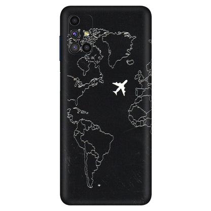 Samsung M/F/Note/Flip and C Phone Skins (All Models) - Never Ending Travel - 3D Embossed Finish (L-79) Samsung Galaxy M51