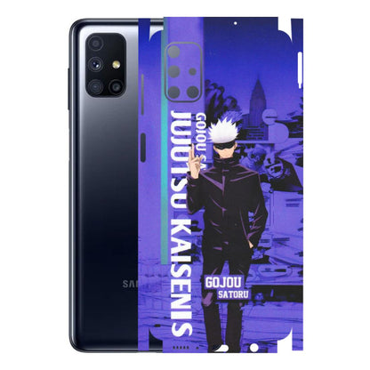 Samsung M/F/Note/Flip and C Phone Skins (All Models) - Jujutsu Kaisen Gojo - Matte Finish (M-05) Samsung Galaxy M51