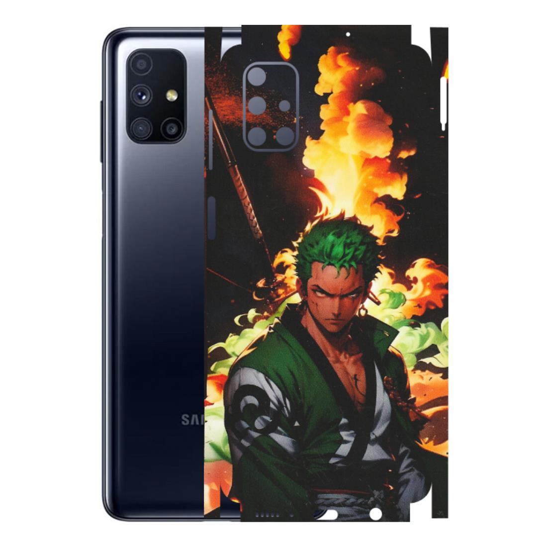 Samsung M/F/Note/Flip and C Phone Skins (All Models) - Roronoa Zoro - Matte Finish (M-102) Samsung Galaxy M51