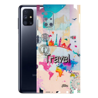 Samsung M/F/Note/Flip and C Phone Skins (All Models) - Travel The Wonders - Matte Finish (M-108) Samsung Galaxy M51