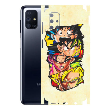 Samsung M/F/Note/Flip and C Phone Skins (All Models) - Angry Multi Anime - Matte Finish (M-113) Samsung Galaxy M51