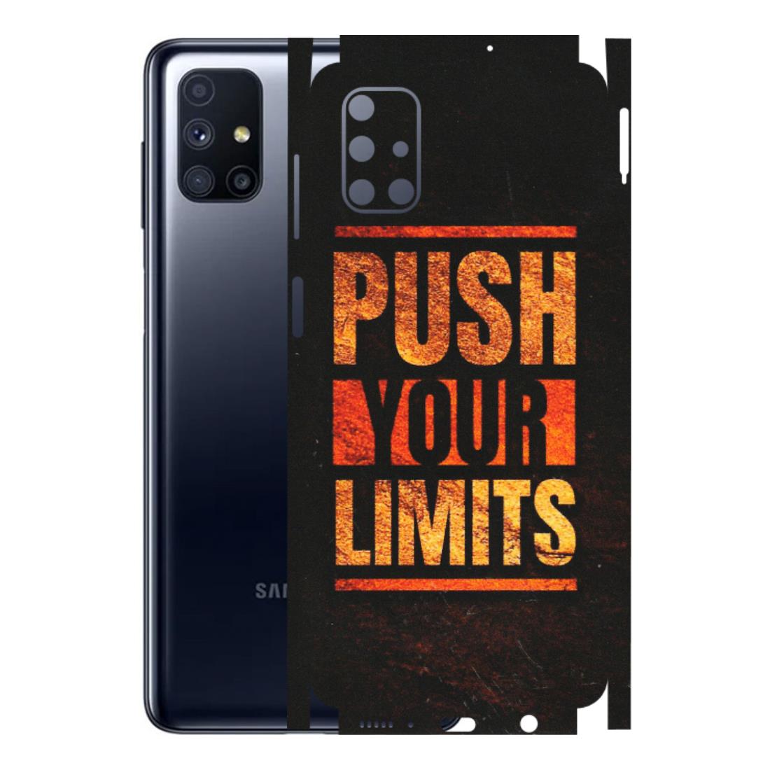 Samsung M/F/Note/Flip and C Phone Skins (All Models) - Push Your Limits - Matte Finish (M-118) Samsung Galaxy M51