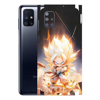 Samsung M/F/Note/Flip and C Phone Skins (All Models) - Goku Dragon Cute Anime - Matte Finish (M-131) Samsung Galaxy M51