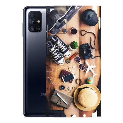 Samsung M/F/Note/Flip and C Phone Skins (All Models) - Travel Wanderlust - Matte Finish (M-133) Samsung Galaxy M51