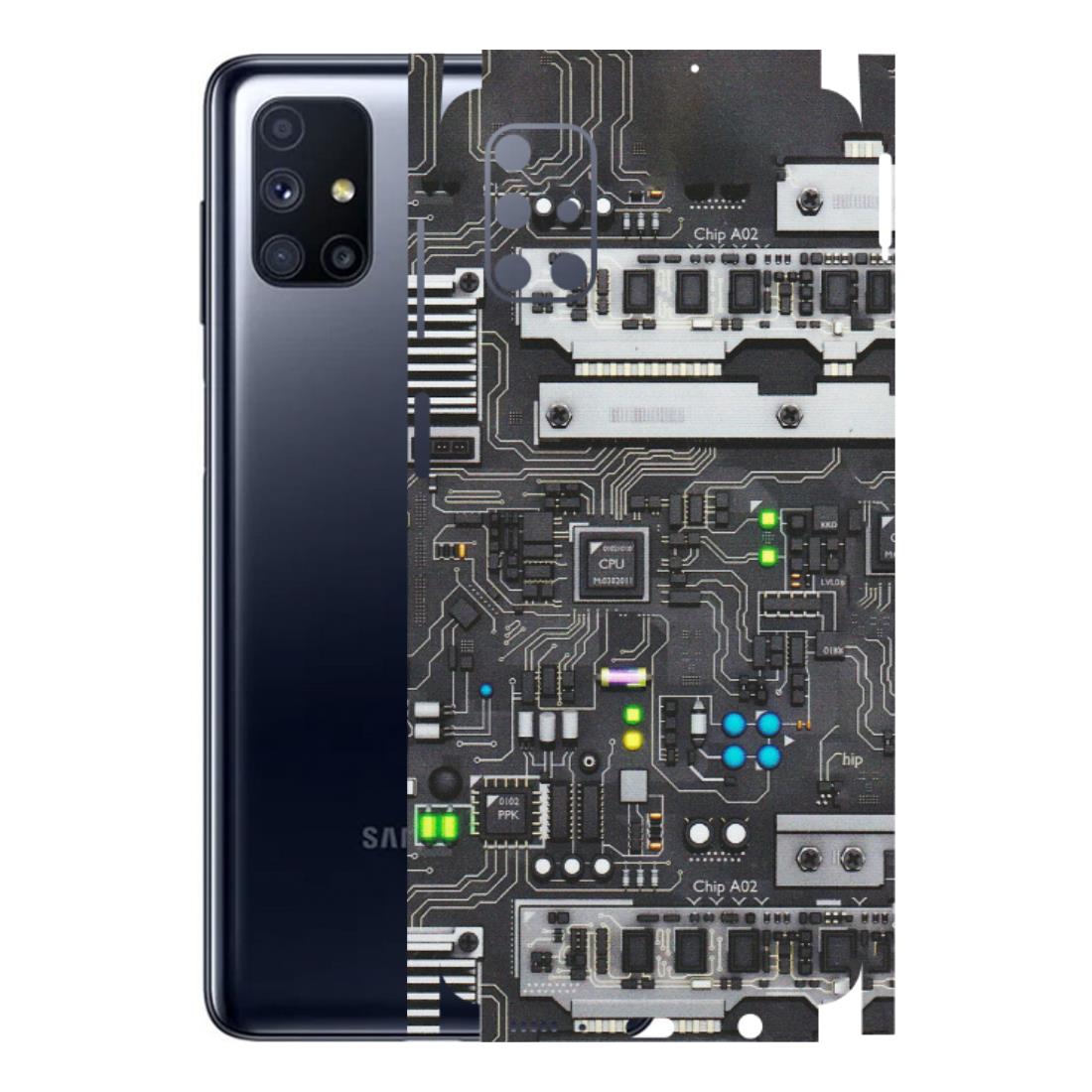 Samsung M/F/Note/Flip and C Phone Skins (All Models) - Motherboard Internals - Matte Finish (M-135) Samsung Galaxy M51