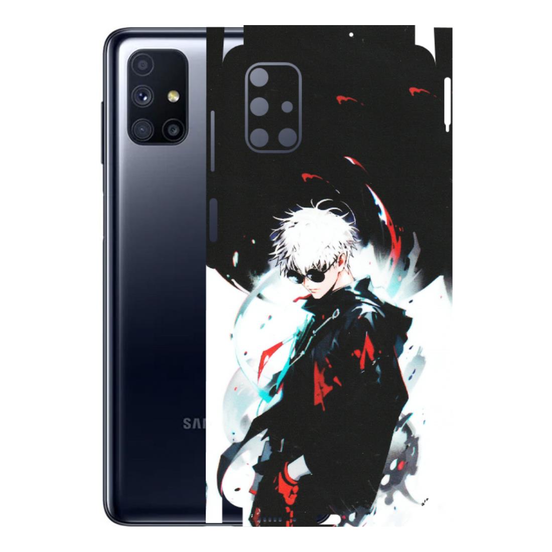 Samsung M/F/Note/Flip and C Phone Skins (All Models) - Gojo Powerful Charater Kaisen Anime - Matte Finish (M-144) Samsung Galaxy M51