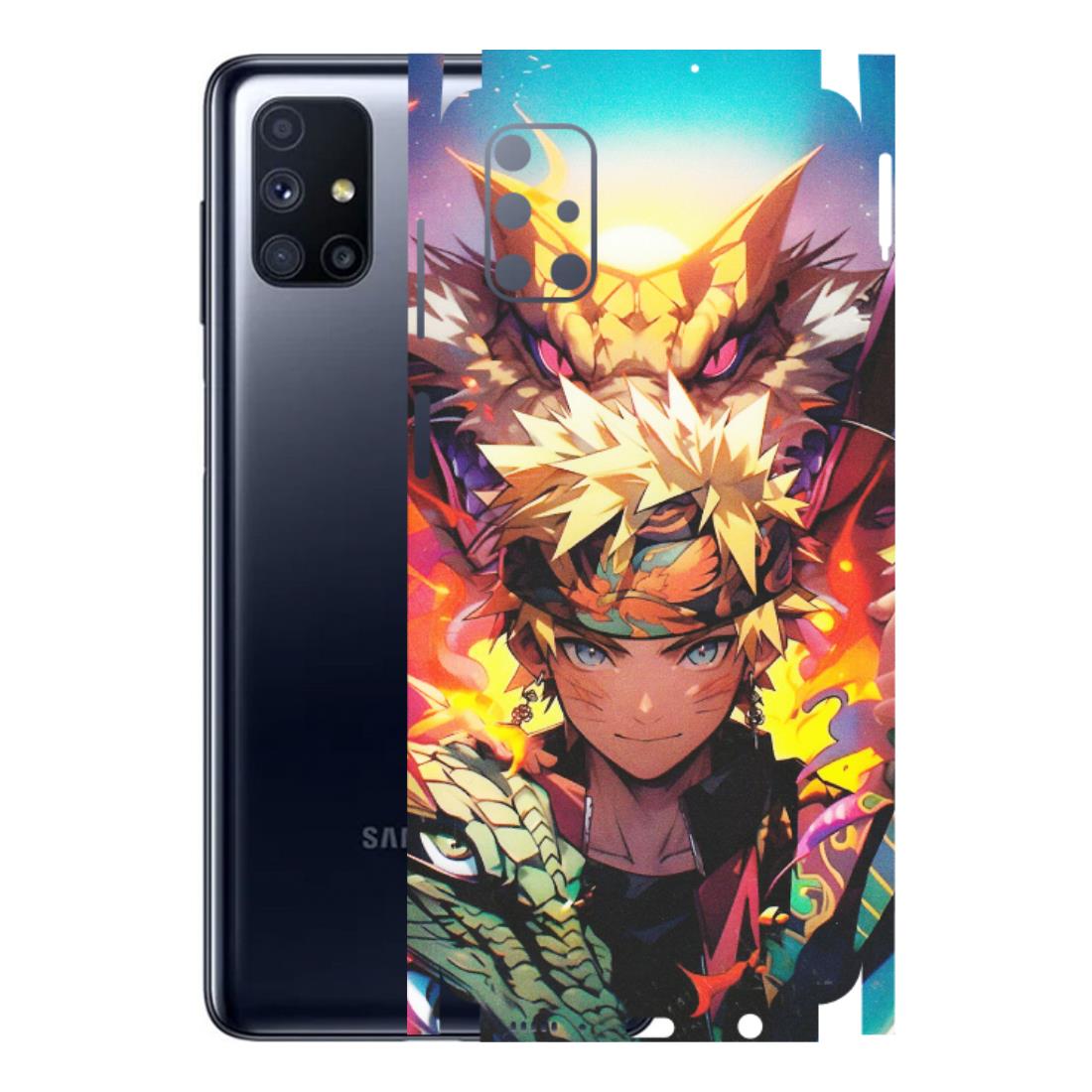 Samsung M/F/Note/Flip and C Phone Skins (All Models) - Angry Naruto Anime - Matte Finish (M-148) Samsung Galaxy M51